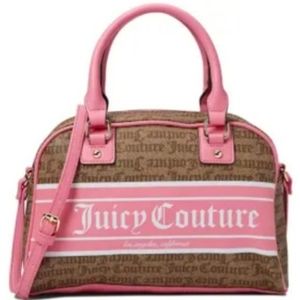 Juicy Couture Fashionista Bowler Satchel Chestnut Chino